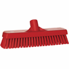 Click here for more details of the Deck Stiff Scrub Head - Red  300mm