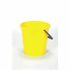 Click here for more details of the Plastic Bucket - Yellow  10 Litre