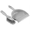 Click here for more details of the Dustpan and Soft Brush Set - Silver