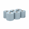 Click here for more details of the Reach Food Hygiene CentreFeed Rolls - Blue 1ply 164mtrs        6 per case