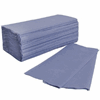 Katrin Zig Zag Hand Towels - Blue 1ply 5000 per case