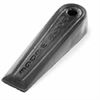 Click here for more details of the Securit Pvc Door Wedges - Black  125mm 2 per pack