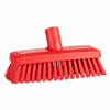 Click here for more details of the Hard Wall Deck Scrub - Red 225mm